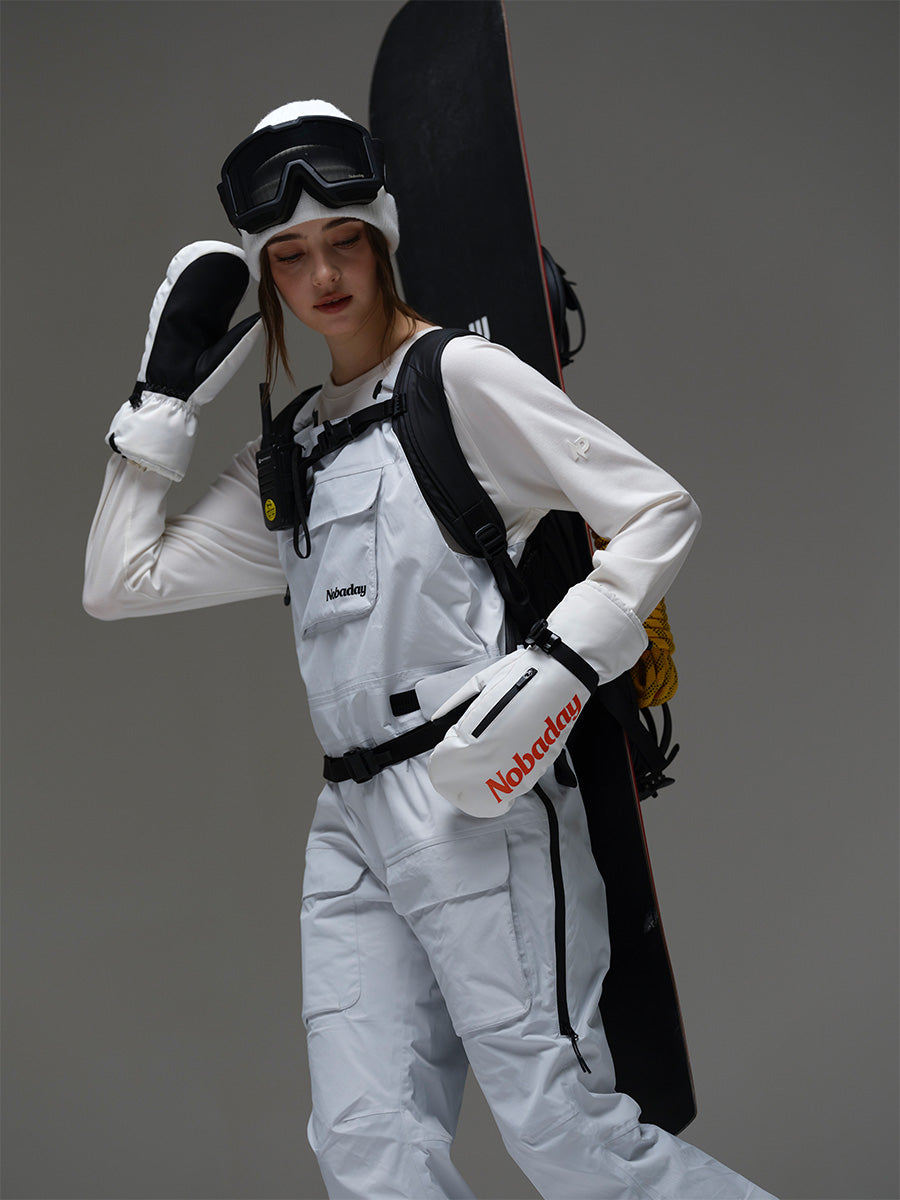 Women's Pure Free Snow Bib Pants Purple