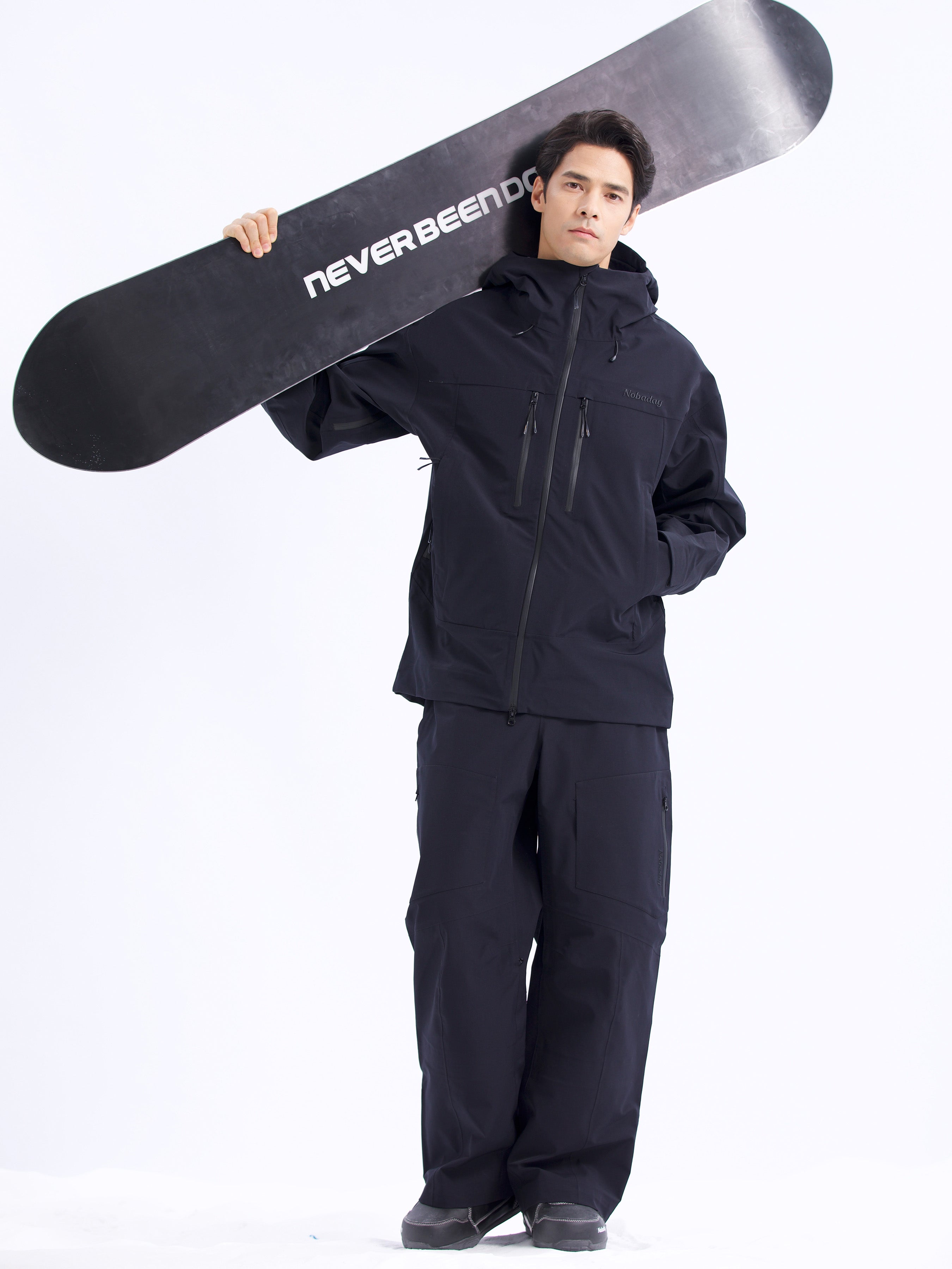 Men's Pure Free Zip-up 3L Snow Jacket