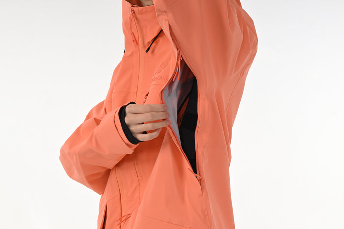 Underarm Ventilation Zippers