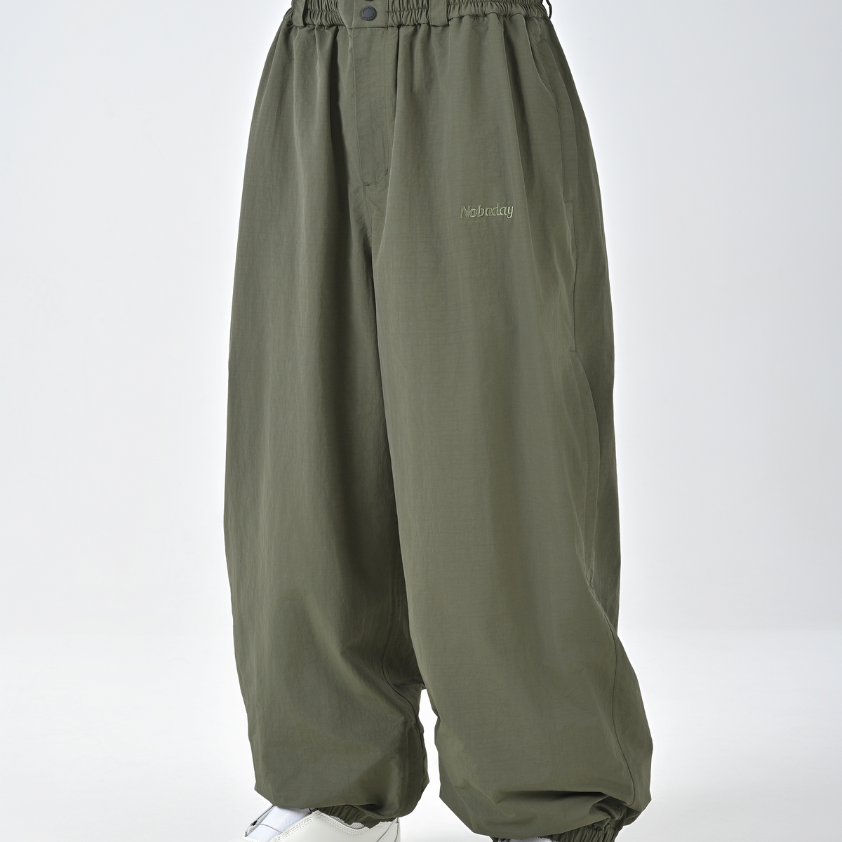 Pure Free Baggy Snow Pants-Green