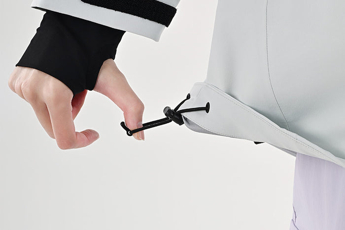 Adjustable Drawcord Hem