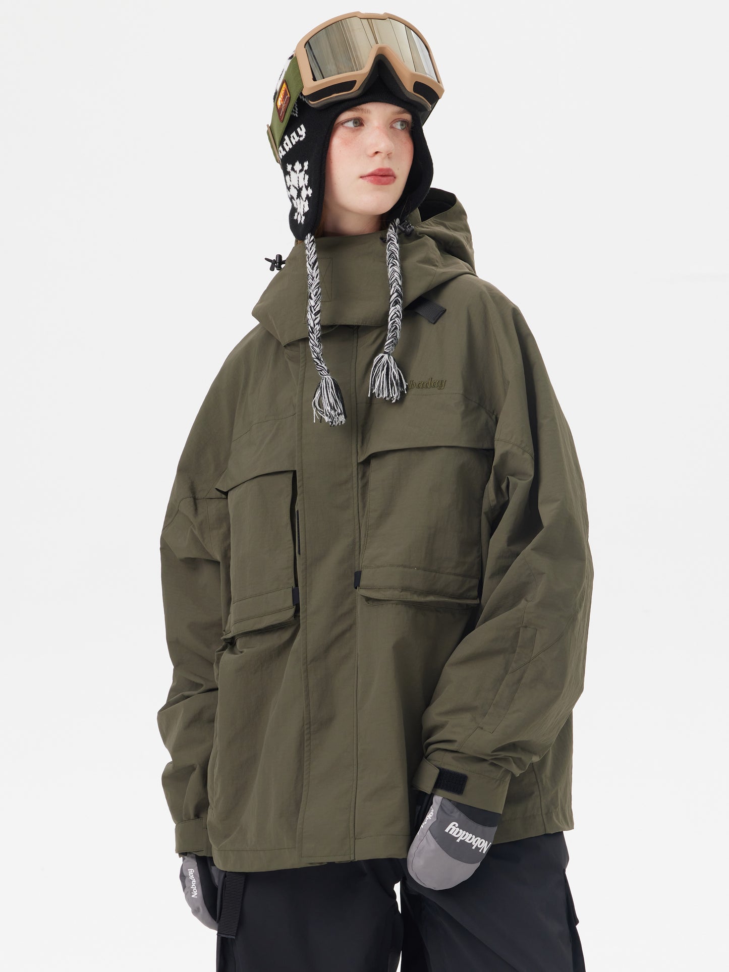 Women’s Pure Free Freestyle Snow Jacket Green