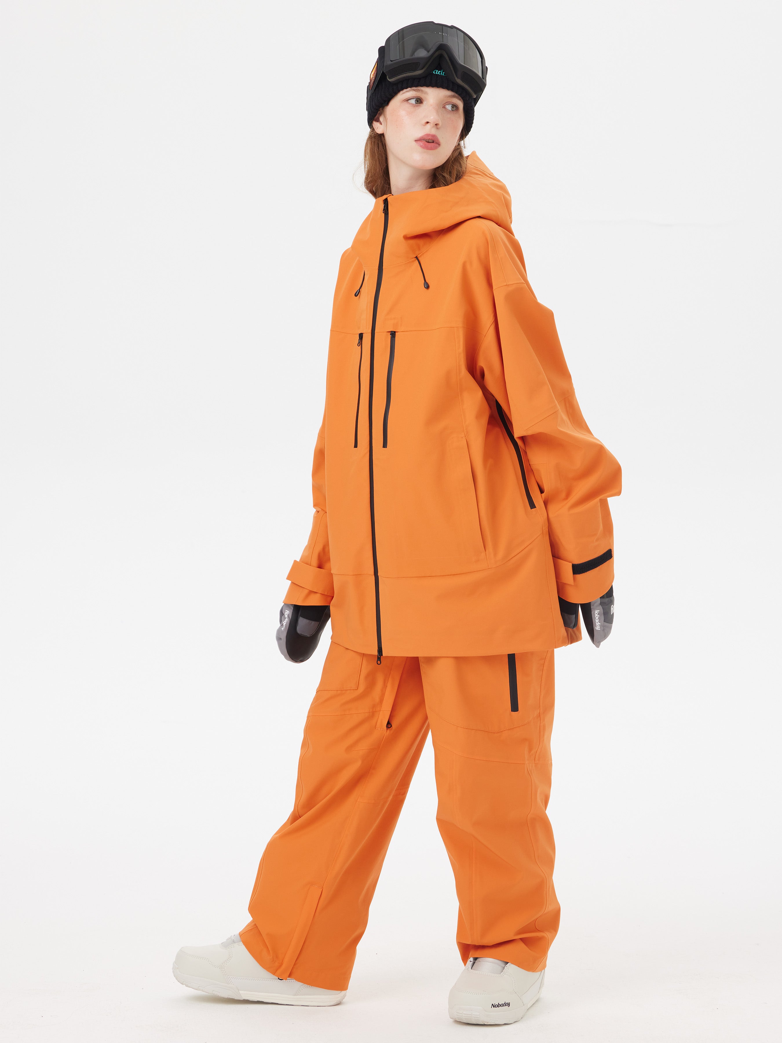 Women's PURE FREE Zip-up 3L Snow Jacket