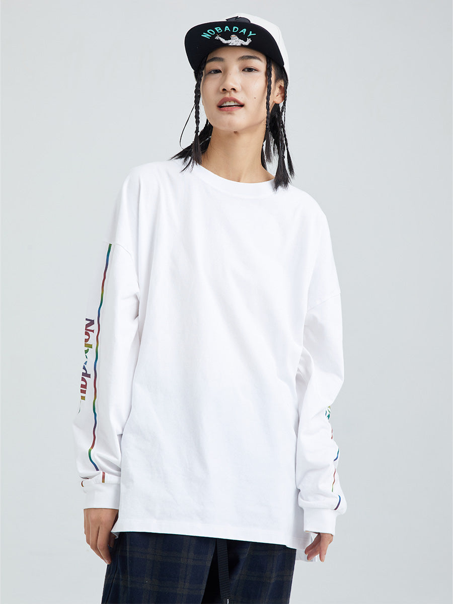 Color Logo Heavyweight Long Sleeve T-Shirt