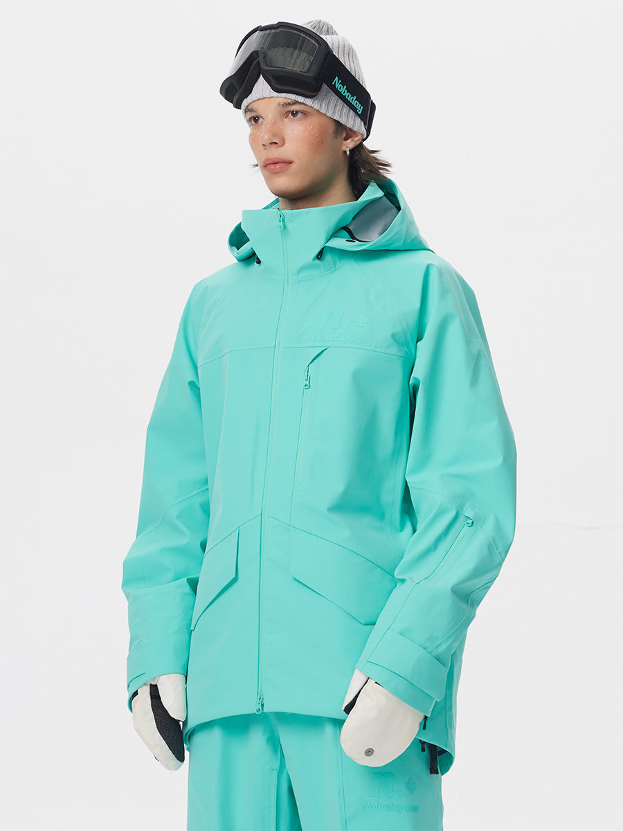 Men's ArcticStorm Freeride Zip-up 3L Snow Jacket