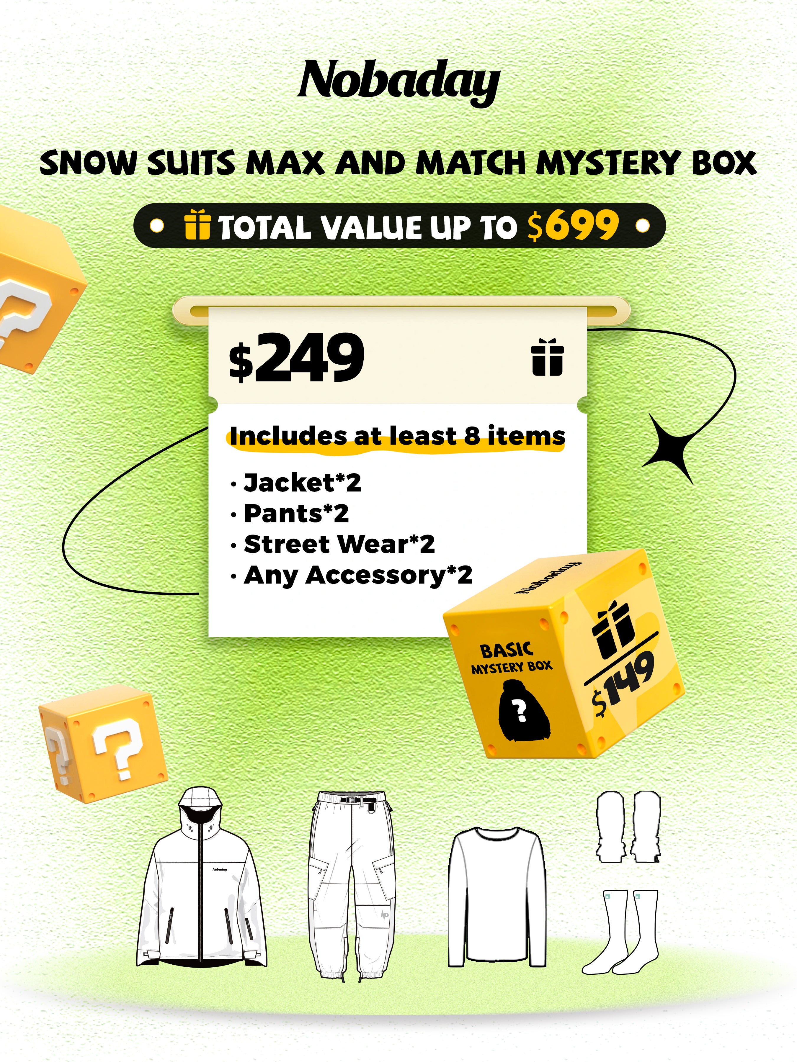NOBADAY Mystery Box