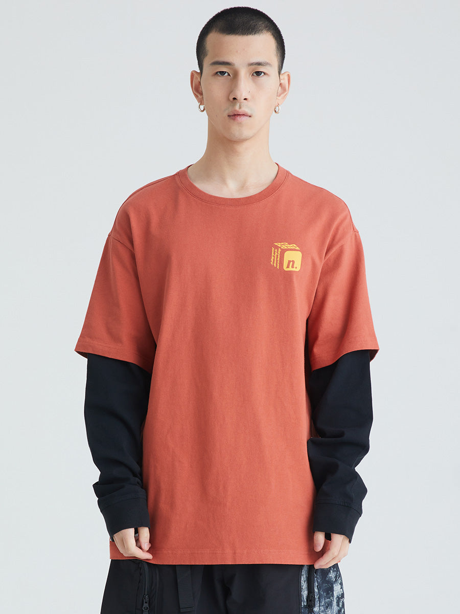 Heavyweight Layered Long Sleeve T-Shirt