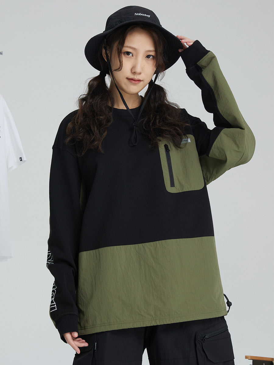 Never Been Down Patchwork Sweatshirt