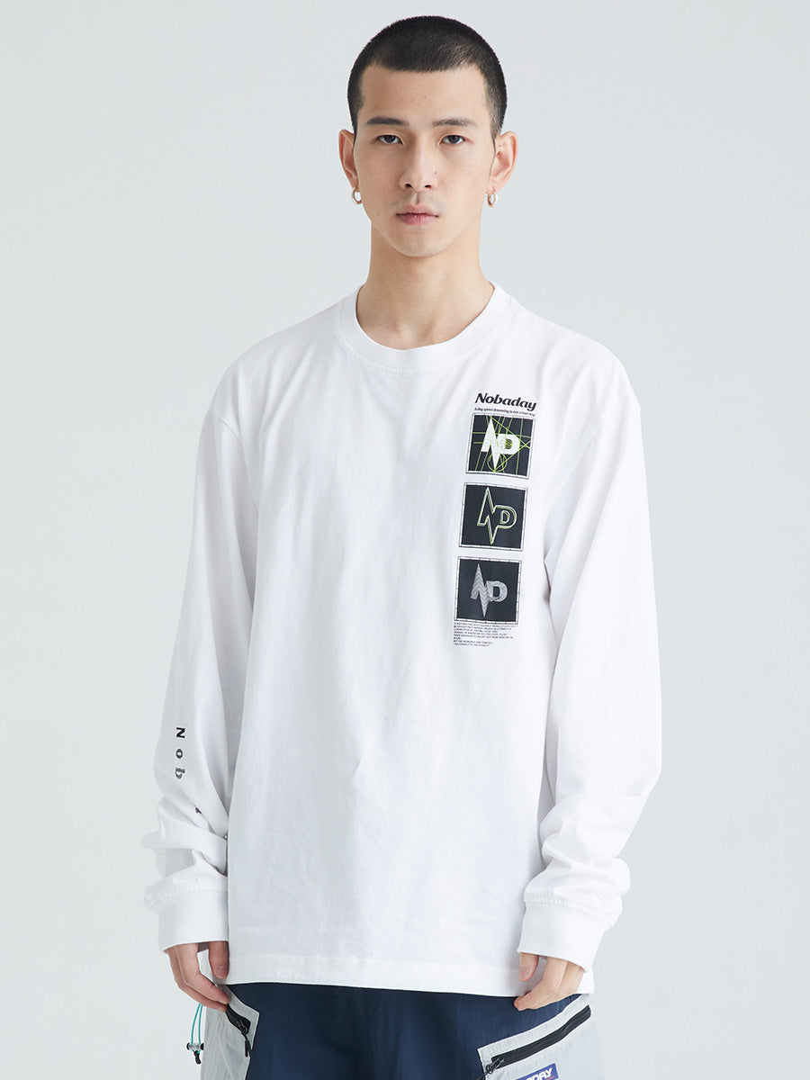 Nobaday SPACE TUNNEL LONG SLEEVE T-shirt