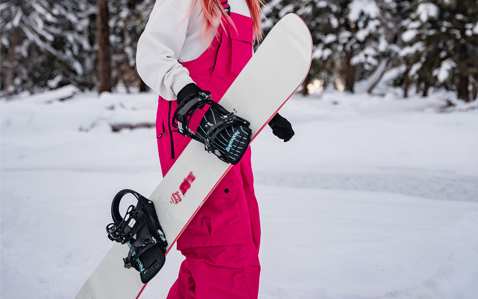 Gummy Bear Women's Snowboard lifestyle image 1
