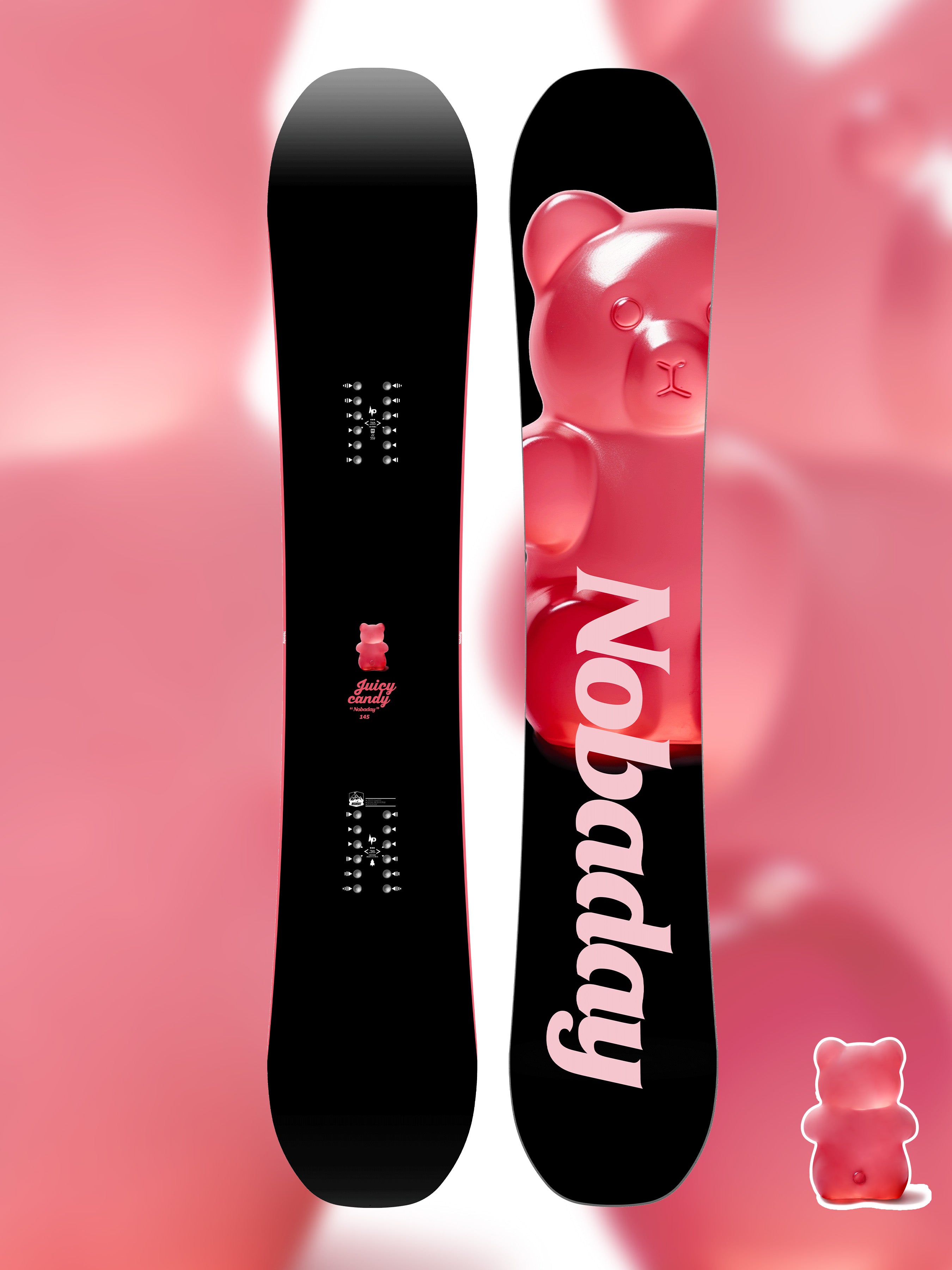 Nobaday Gummy Bear Snowboard