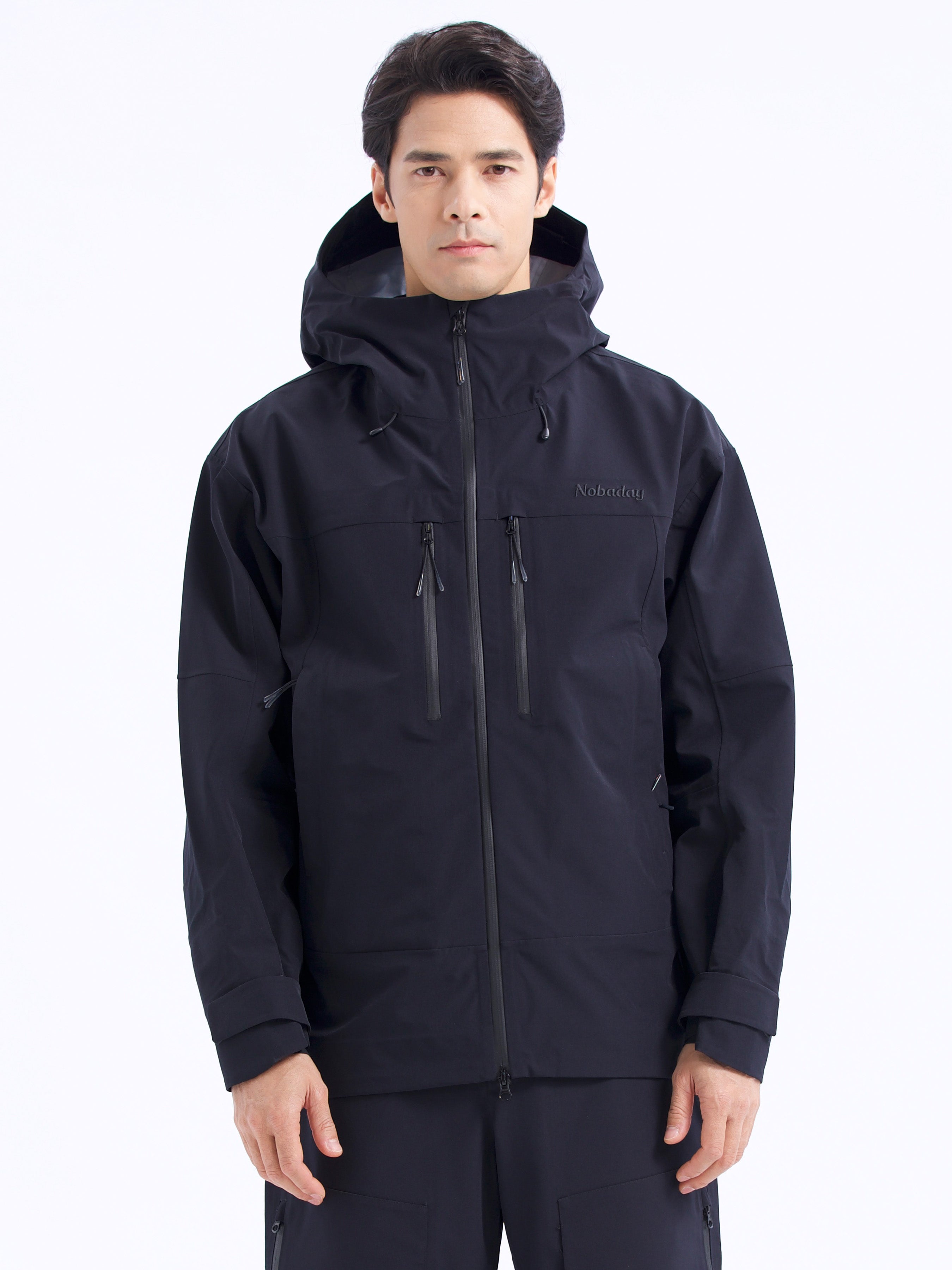 Men's Pure Free Zip-up 3L Snow Jacket