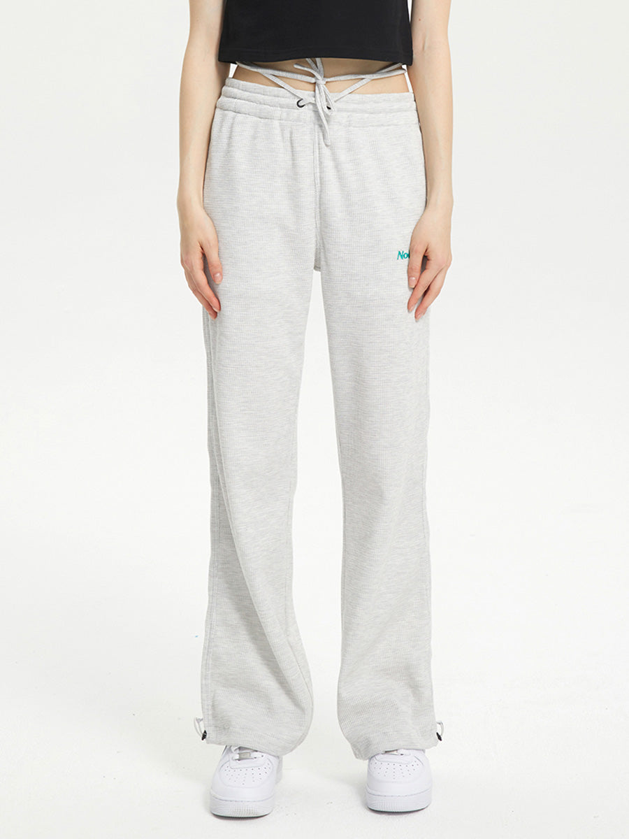 Women’s Drawstring Cotton Knit Pants