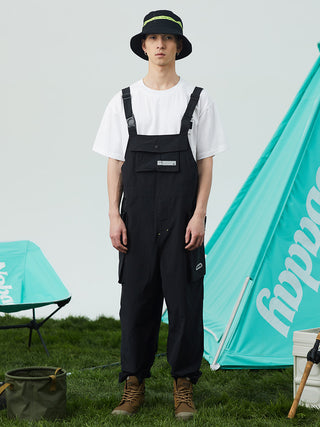 Nobaday Unisex Cargo Bib Pants