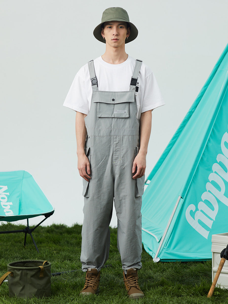 Unisex Cargo Bib Overall Pants