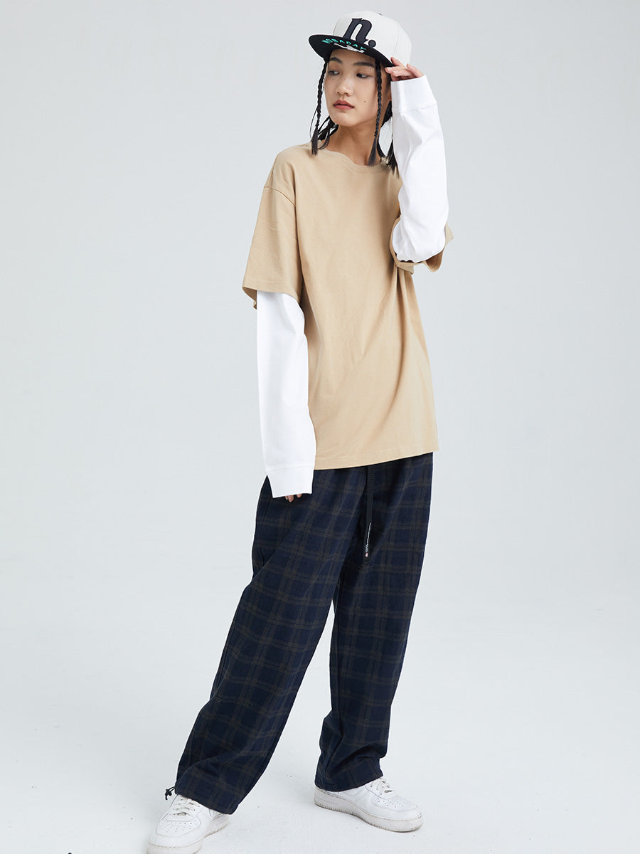 Heavyweight Layered Long Sleeve T-Shirt