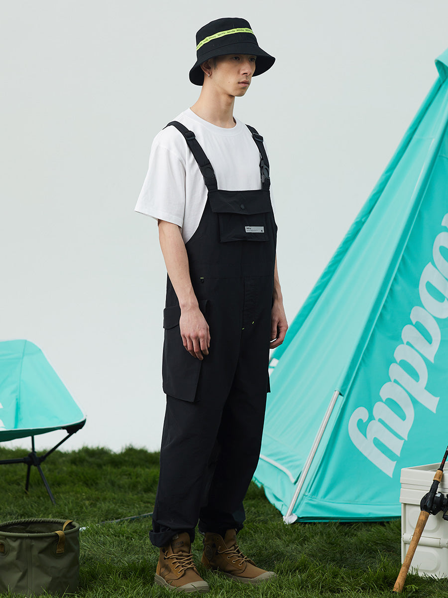 Unisex Cargo Bib Overall Pants