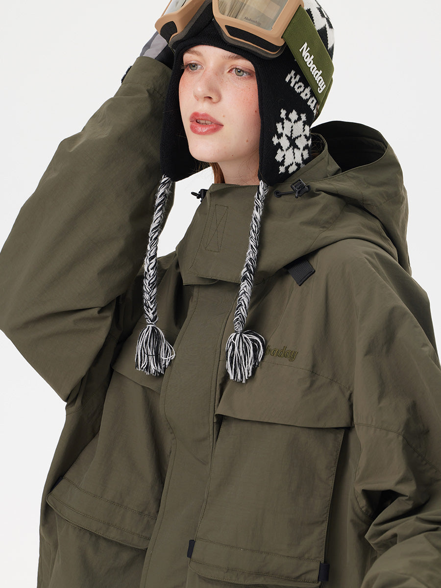 Women's Pure Free Freestyle Snow Jacket Orange