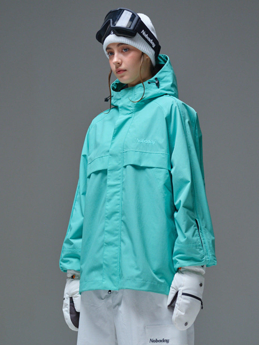 Women's Pure Free Active Snow Jacket Green