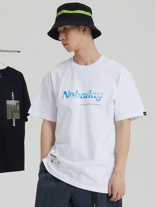 SALE🔥 Nobaday Snow Valley Logo T-shirt