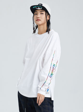 Nobaday COLOR LOGO LONG SLEEVE T-shirt