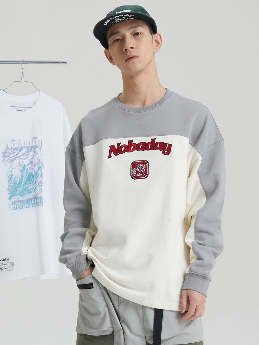Color Block Graphic Sweatshirt