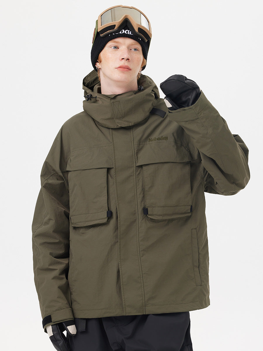 Men’s Pure Free Freestyle Snow Jacket Green