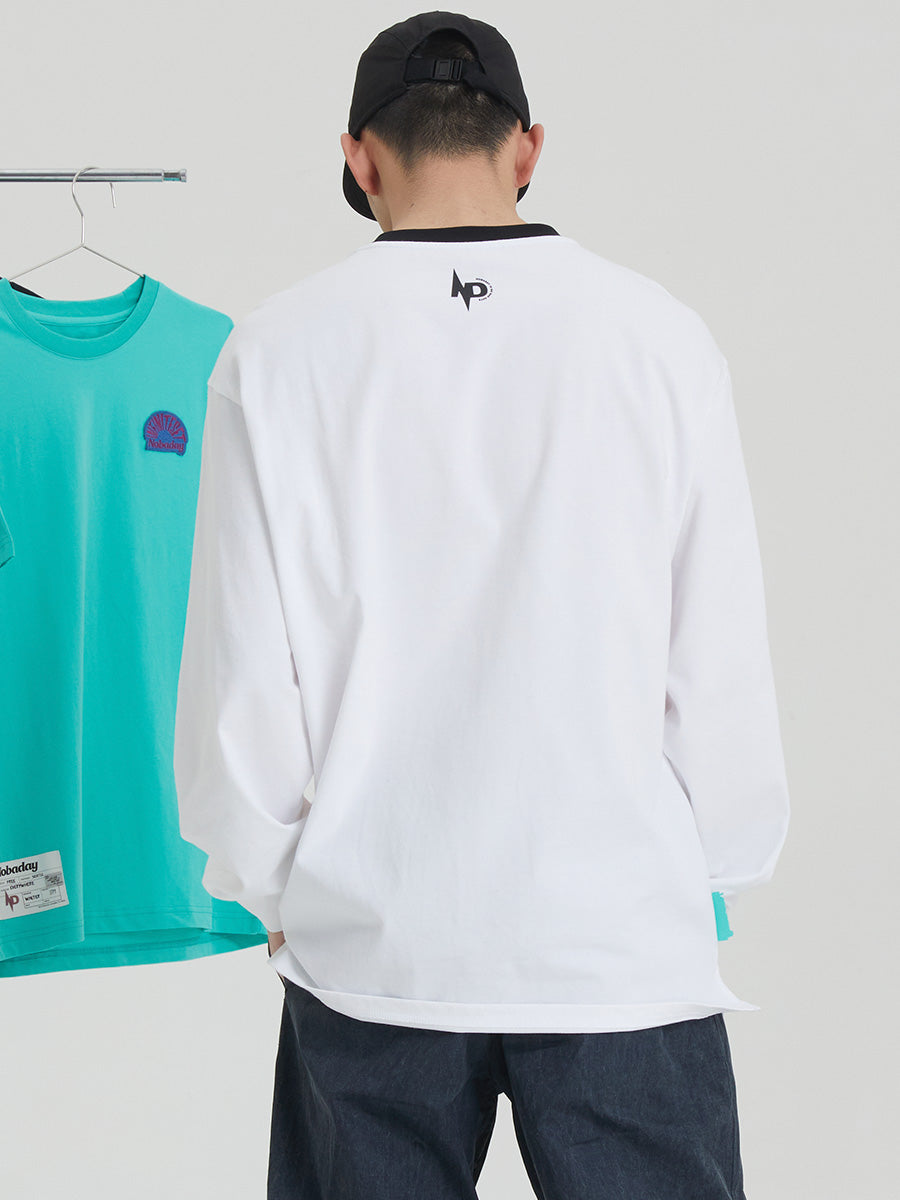 Snowboard Pocket Long Sleeve T-Shirt
