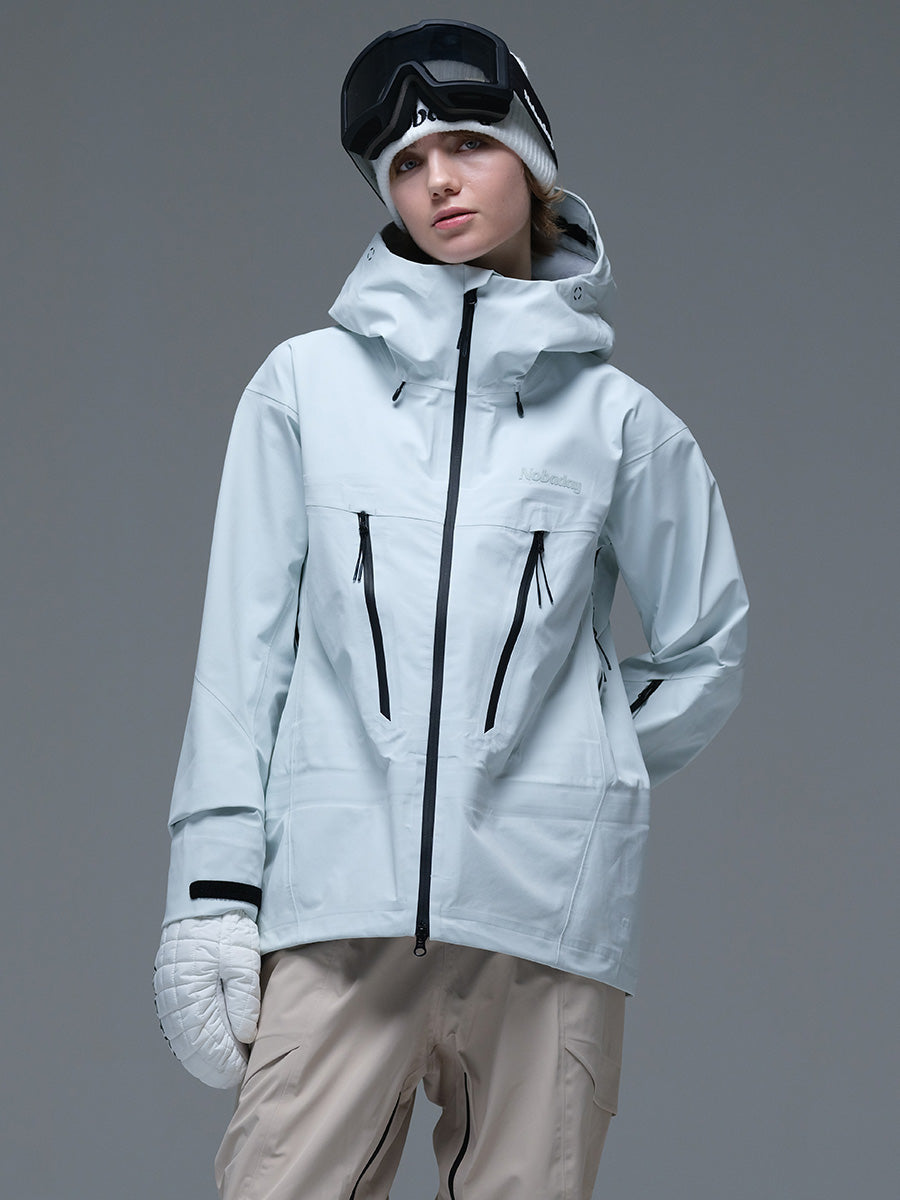 Women's SnowShield Pro 3L Snow Jacket Ice Blue