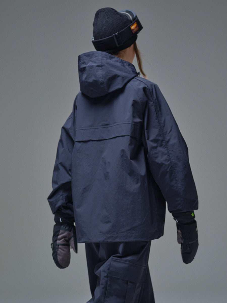 Women's Pure Free Cargo Snow Jacket Black