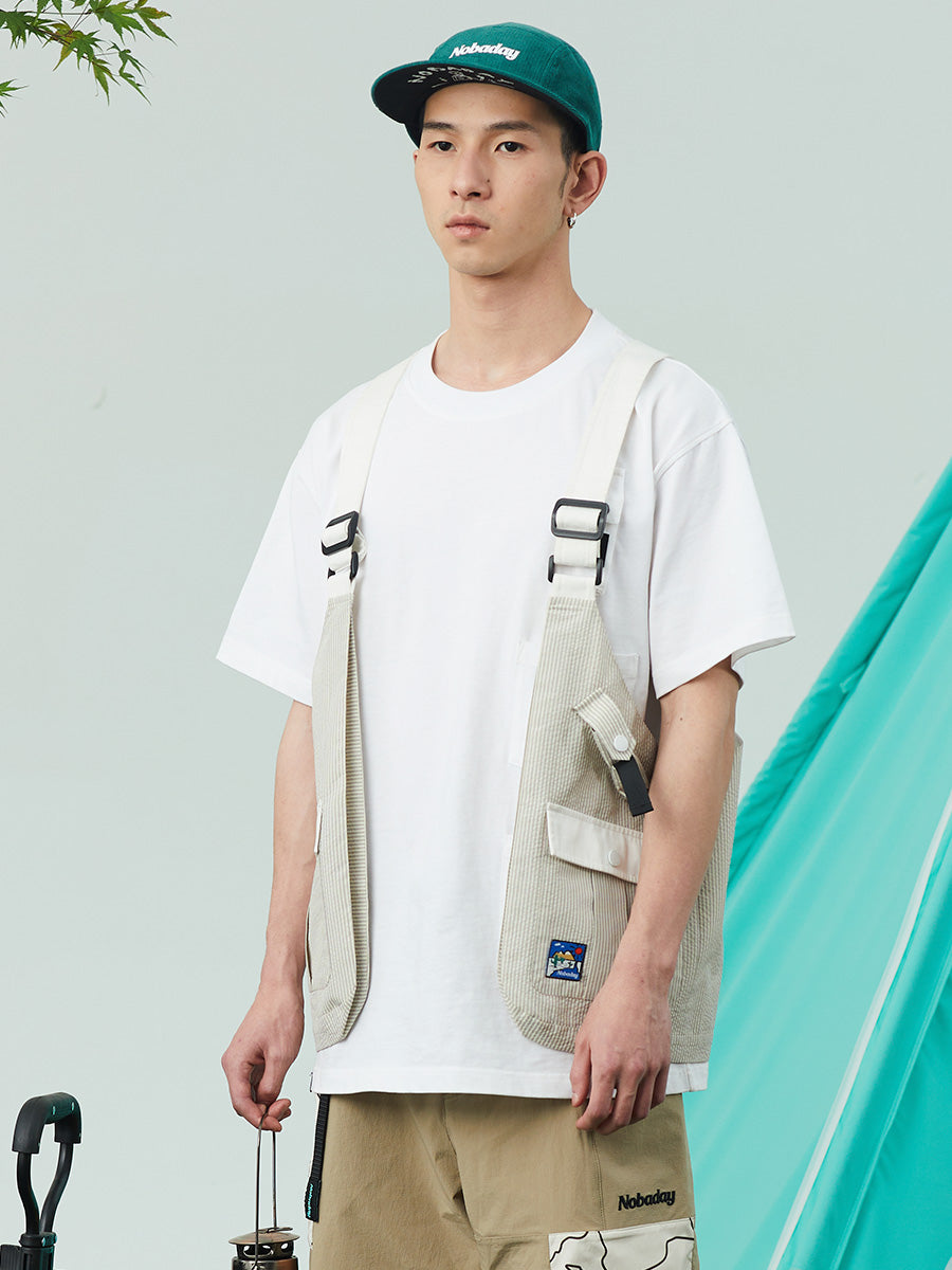 Utility Stripe Vest