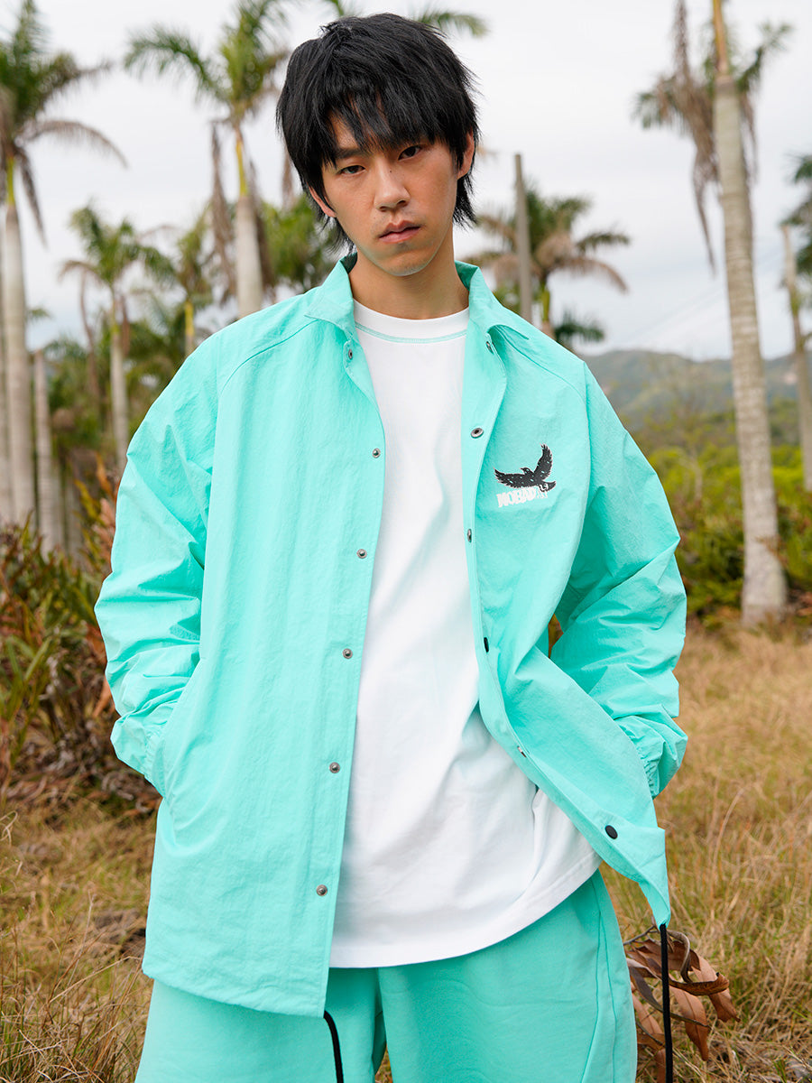 Fast and Free Nylon Coach Jacket