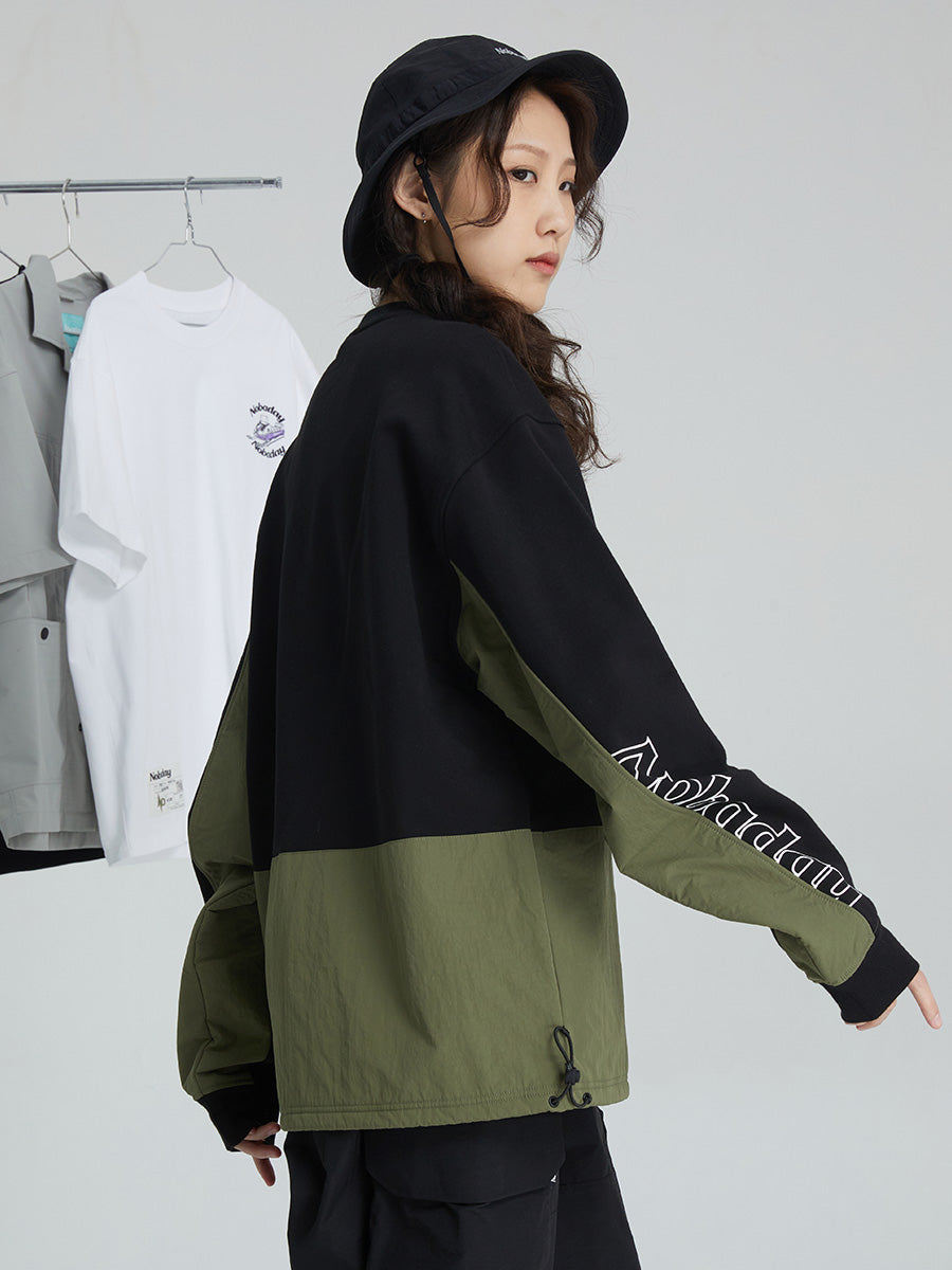 Never Been Down Patchwork Sweatshirt