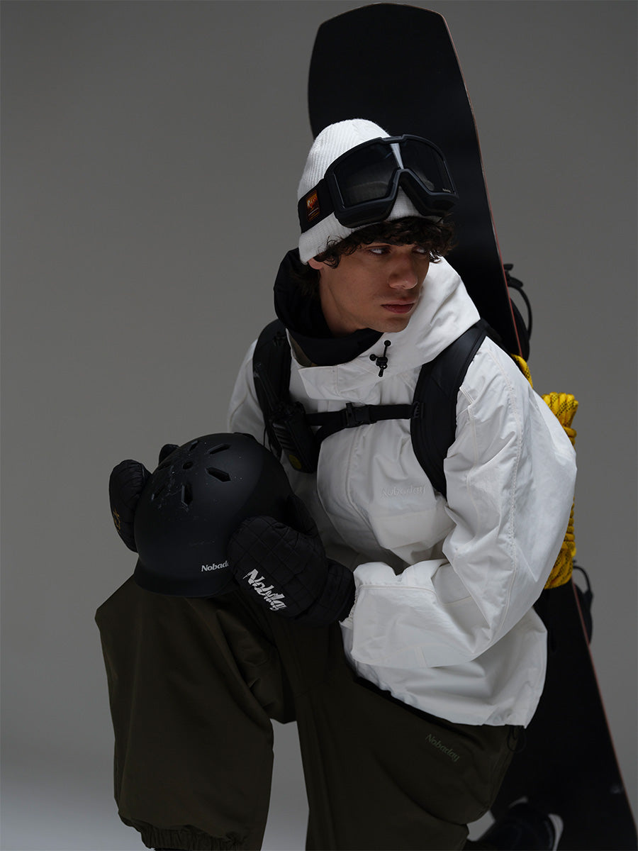 Nobaday Men's Waterproof Snow Jacket