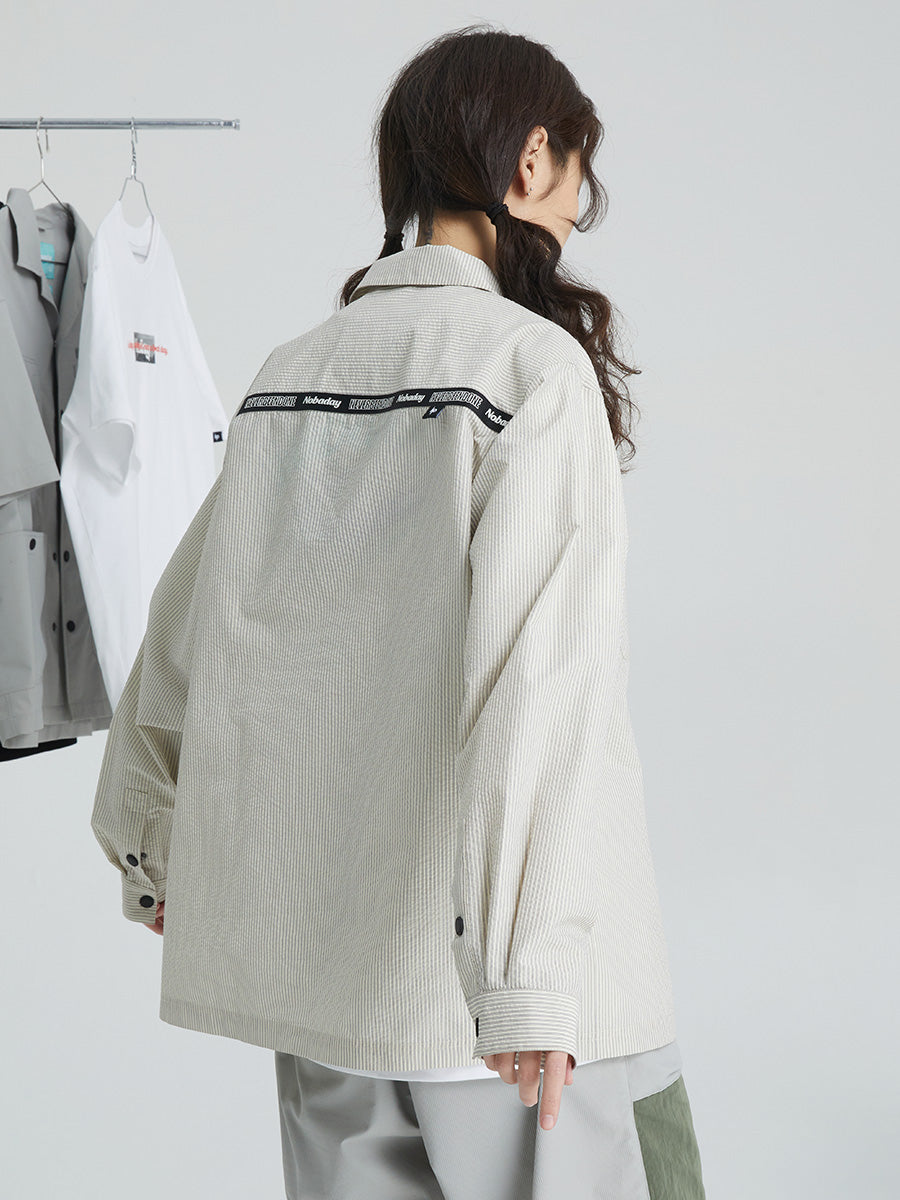 Heavyweight Button-Down Long Sleeve Shirt