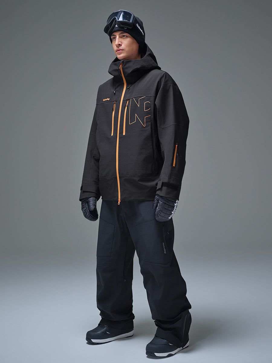 Men's Pure Free Apex 3L Snow Jacket Black