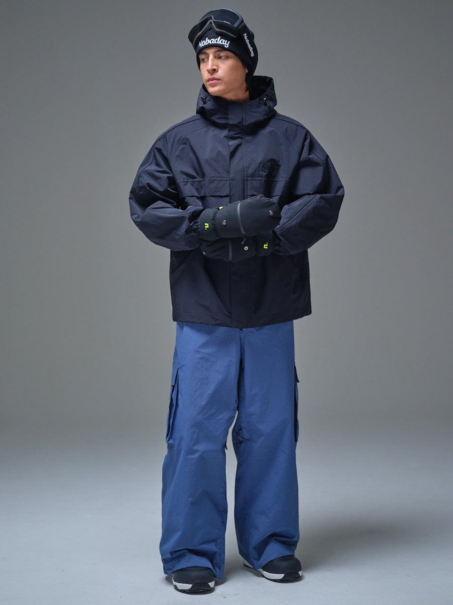Nobaday Men's Waterproof Snow Jacket
