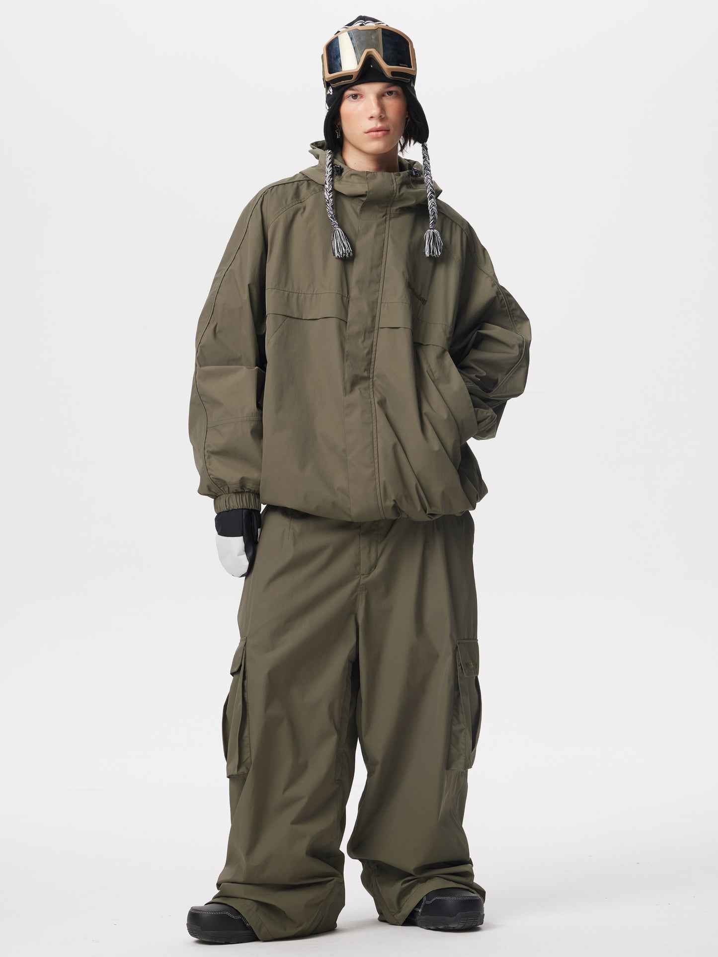 Men's Pure Free Park Rat's Snow Pants Green