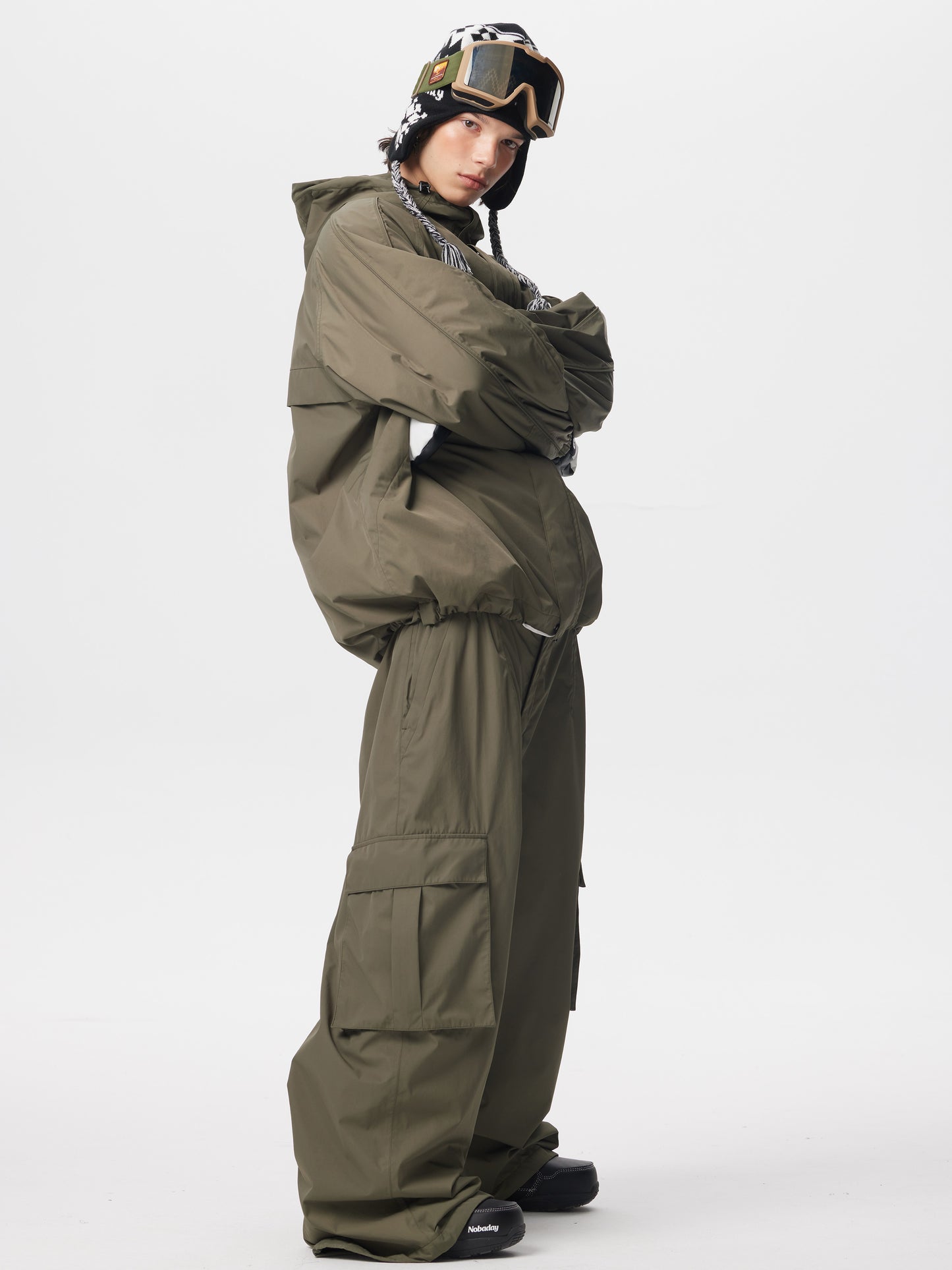 Men's Pure Free Park Rat's Snow Pants Green
