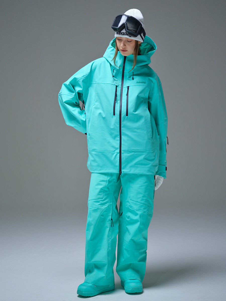Women's Pure Free Apex 3L Snow Jacket White