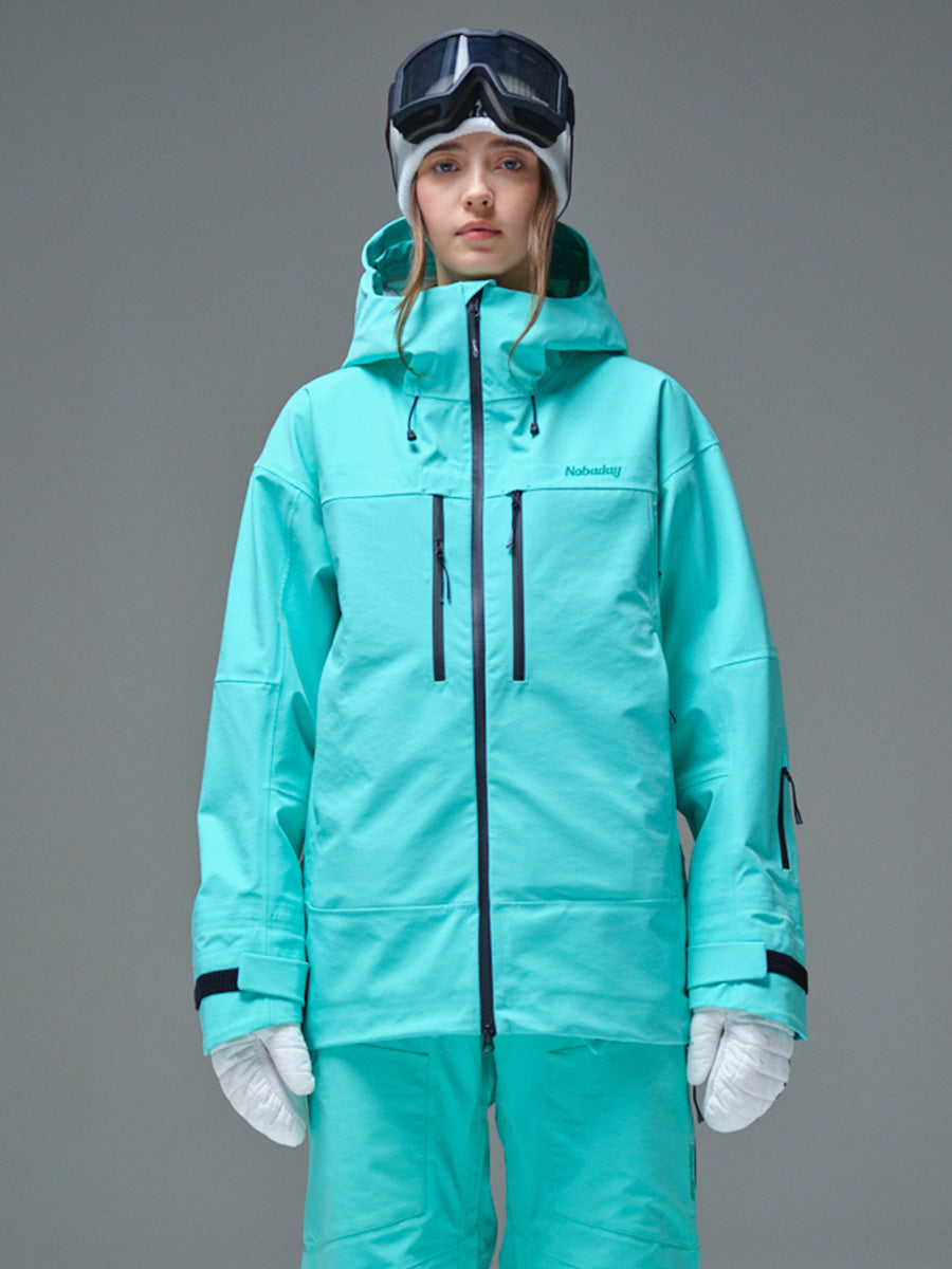 Women's Pure Free Apex 3L Snow Jacket White