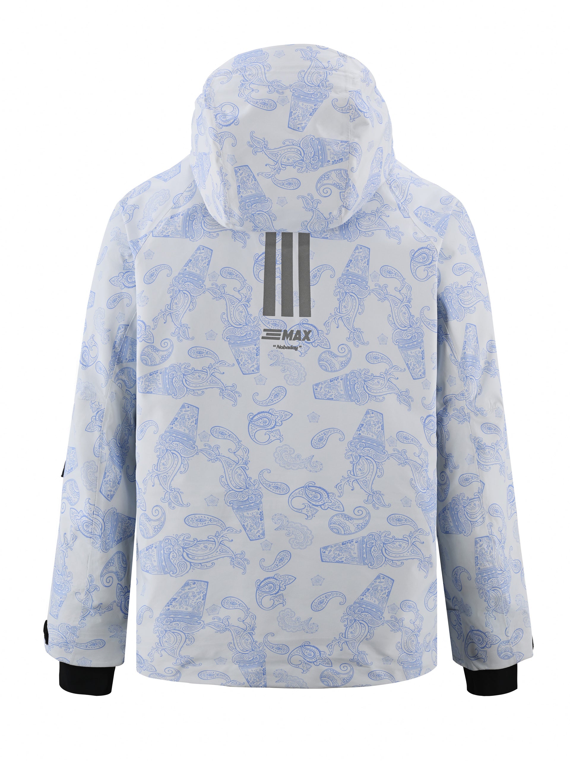 Men’s Dawn Print 3L Snow Jacket Purple