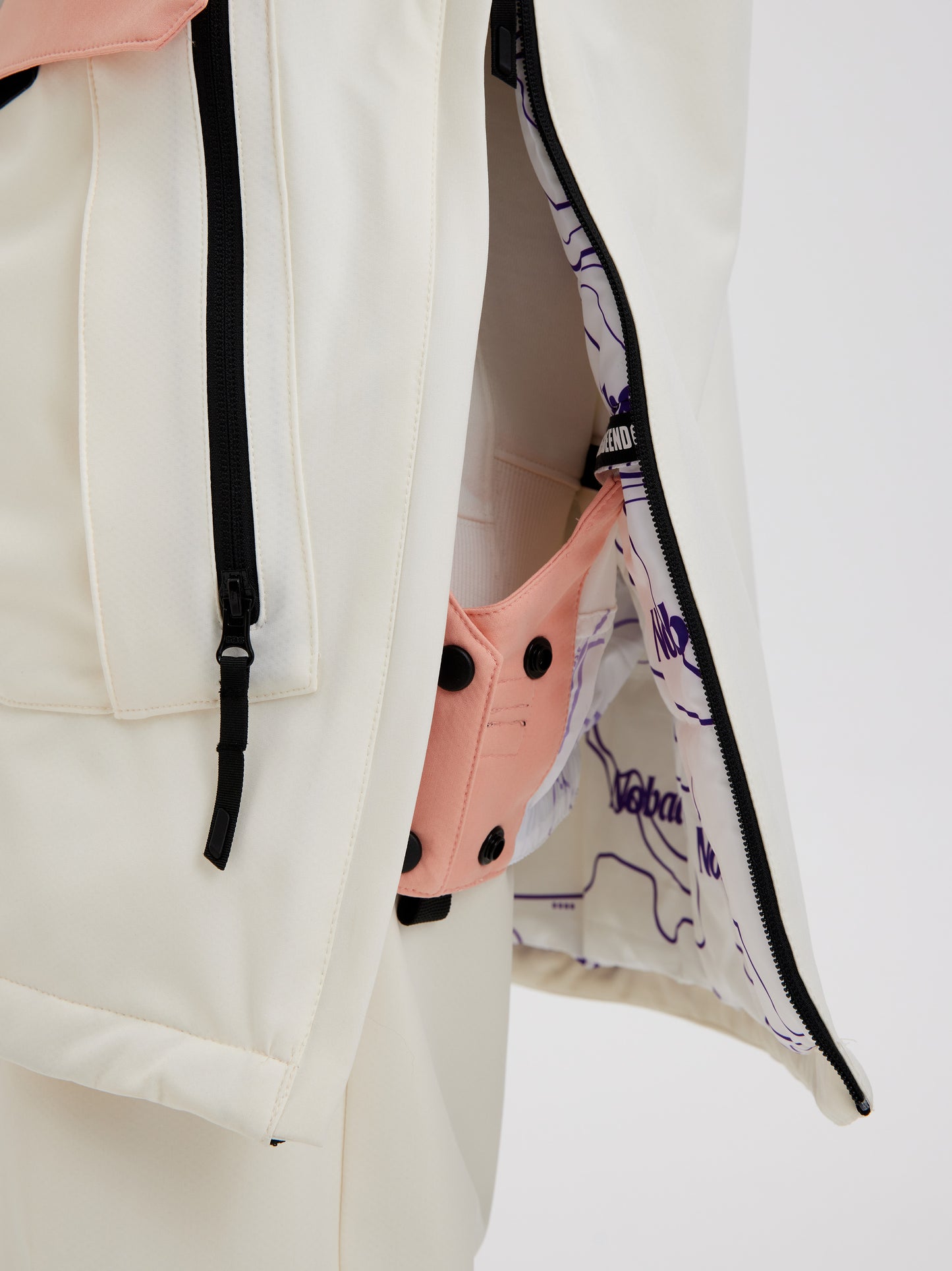 Women’s Pink Insulated Snow Jacket