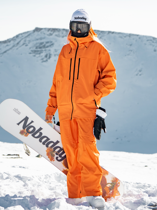 Women's PURE FREE Zip-up 3L Snow Jacket – NOBADAY Women's PURE FREE Zip-up 3L Snow Jacket – NOBADAY