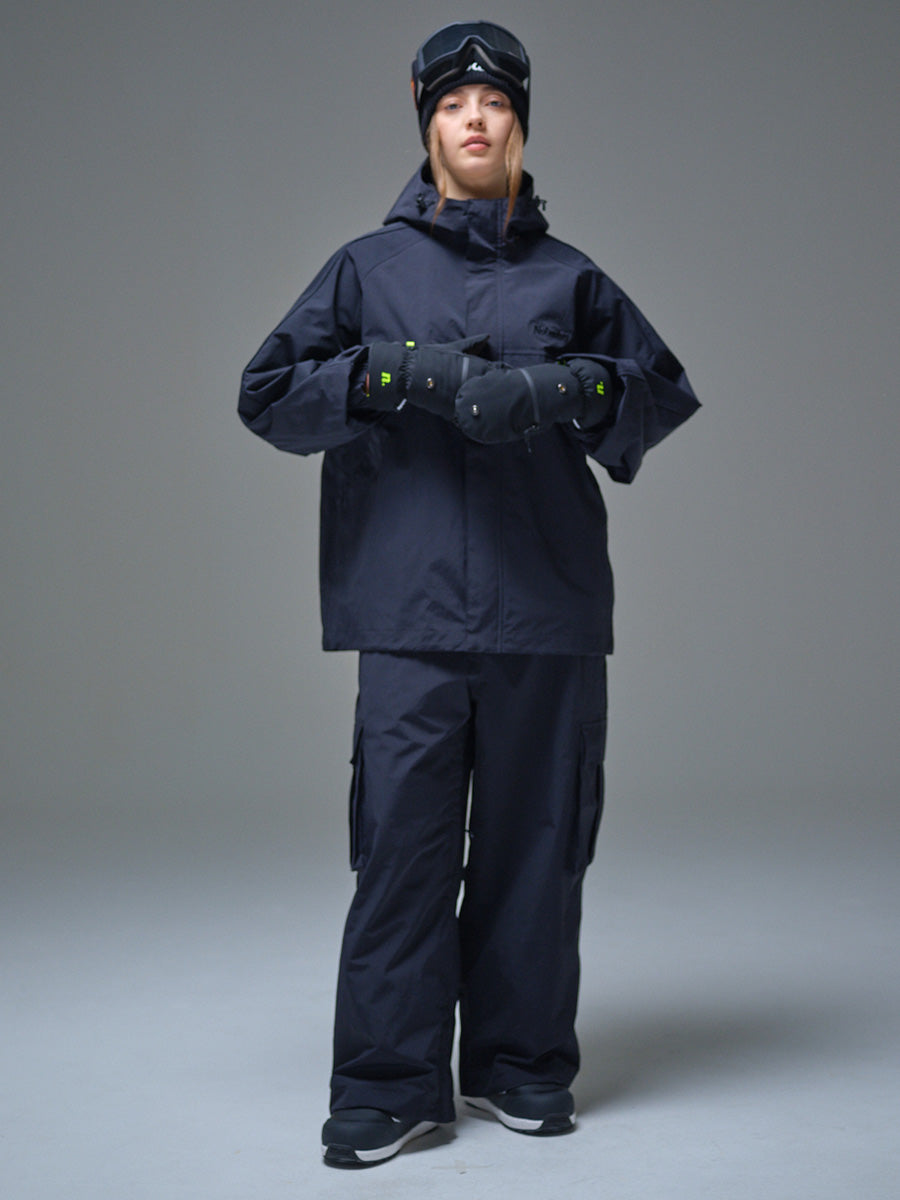 Women’s Pure Free Cargo Snow Jacket Black