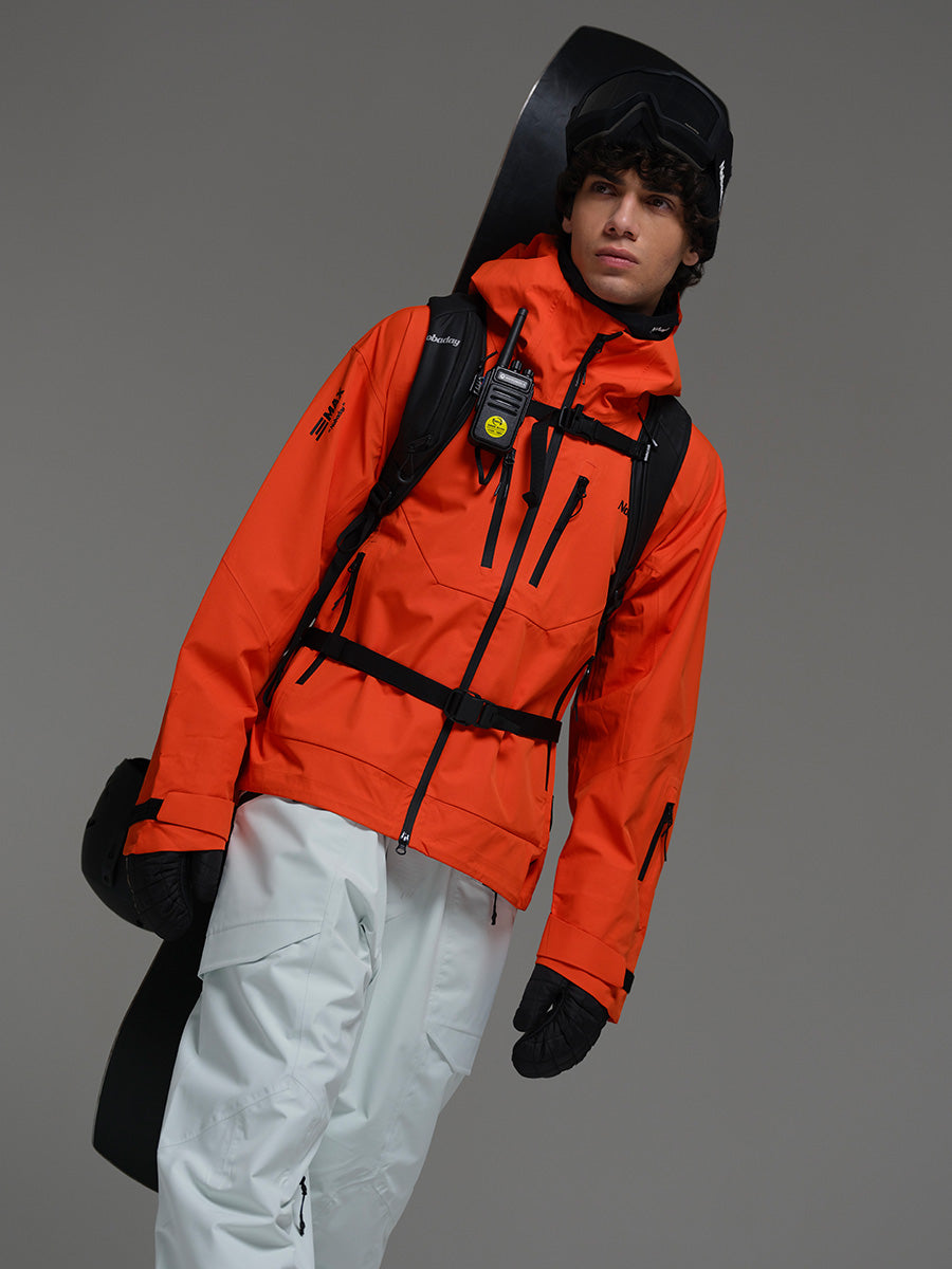 Men's MaxExtreme Pro Zip-up 3L Snow Jacket