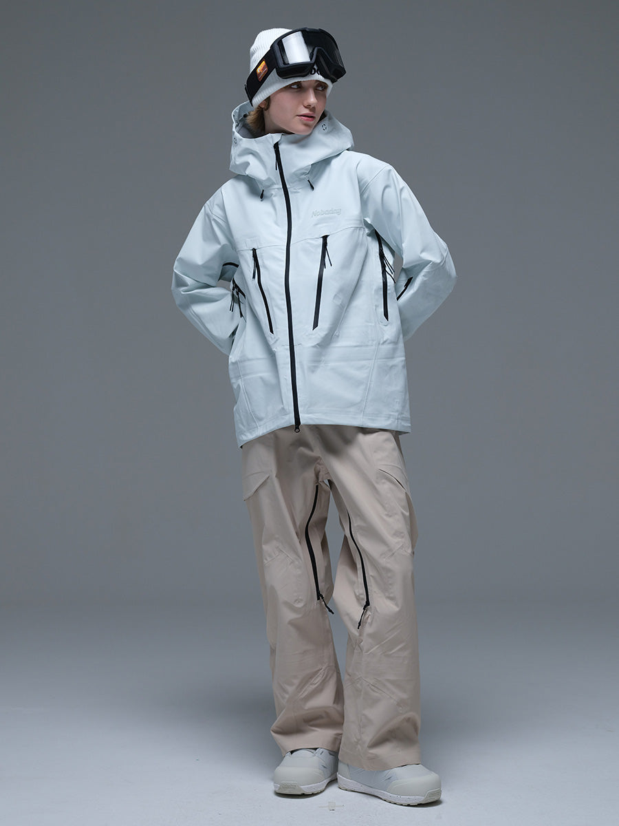 Women’s SnowShield Pro 3L Snow Jacket Ice Blue