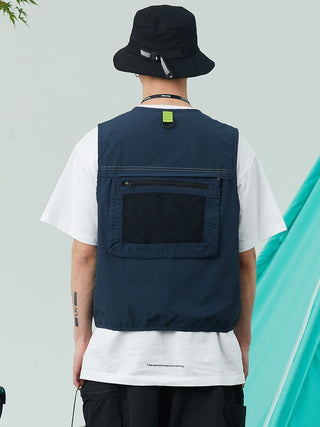 NOBADAY CARGO NAVY VEST