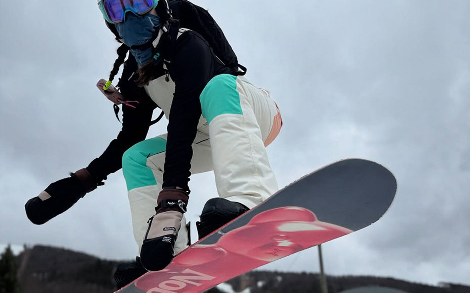 Gummy Bear Women's Snowboard lifestyle image 2
