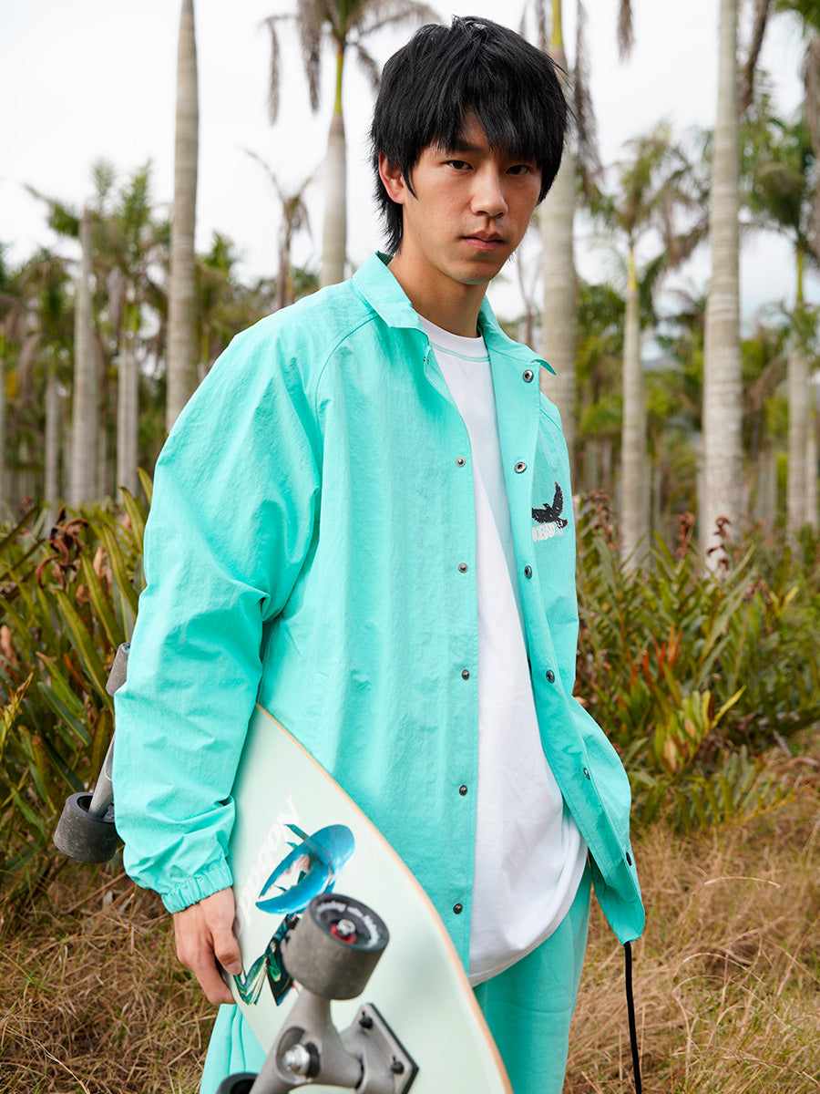 Fast and Free Nylon Coach Jacket